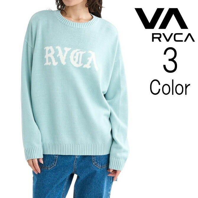 ルーカ Rvca ルカ レディース  BIG RVCA KNIT スウェーター bf044650