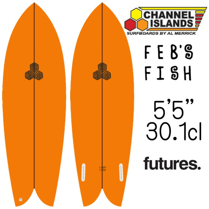 楽天市場】チャンネルアイランド アルメリック サーフボード フェブズ