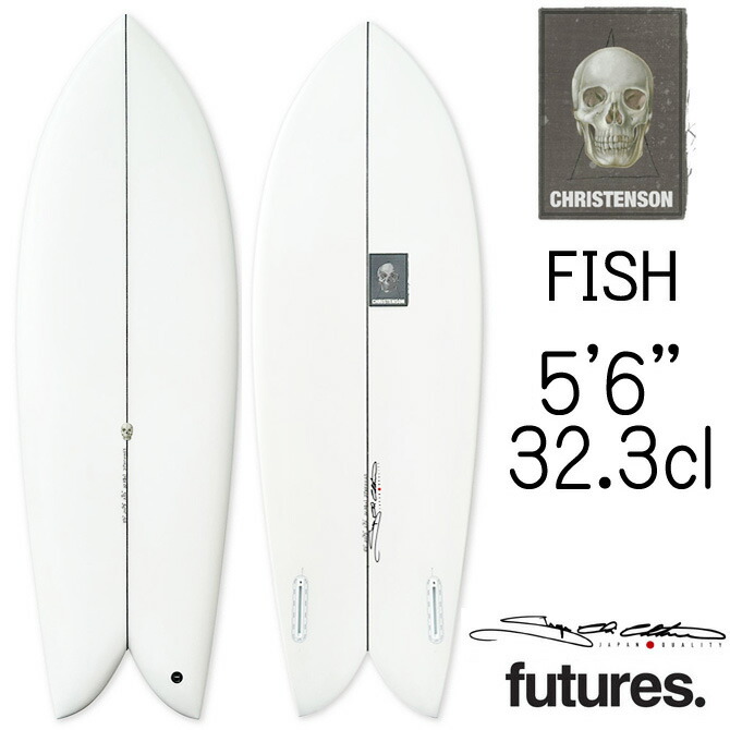 楽天市場】クリステンソン サーフボード フィッシュ 5'6