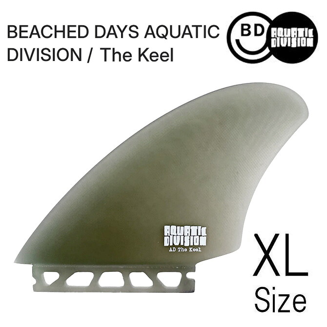 ビーチドデイズ アクアティックディビジョン キール モデル サーフボード フィン / BeachedDays Aquatic Division The Keel Model TwinFin|DLIGHT by the Sea(バイザシー)