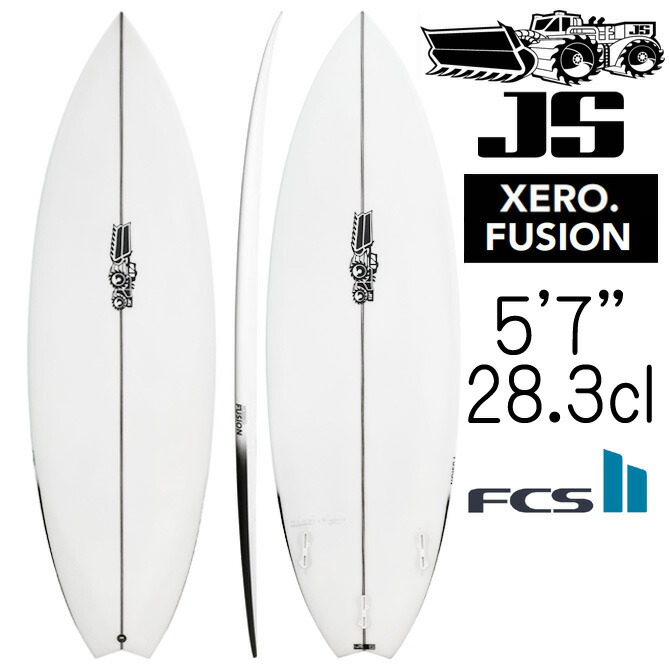 JSサーフボード ゼロ フュージョン イージーライダー モデル 57\"×19 1/2\"×2 7/16\"(28.3L) / JS Industries SurfBoards Xero Fusion EasyRider Model