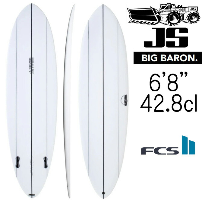楽天市場】JS サーフボード ビッグバロン PE モデル 6'8