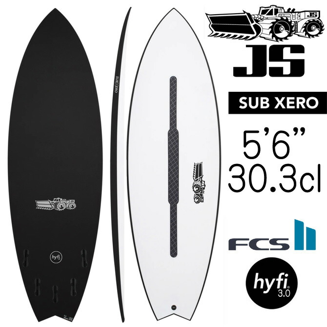 【近日入荷予約】JS サーフボード サブゼロ ハイファイ3.0 EPS モデル 56\"×20 \"×2 9/16\" 30.3L / JS Industries SubXero Hyfi 3.0 Model