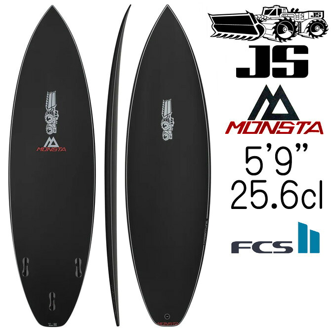 【4月中~下旬入荷予約】JS サーフボード モンスタ カーボチューン モデル 5'9\