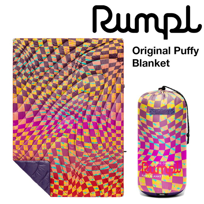 ランプル Rumpl アウトドアブランケット ORIGINAL PUFFY - DAZED|DLIGHT by the Sea(バイザシー)