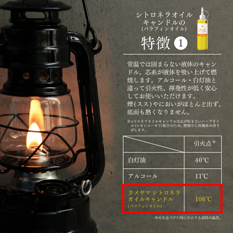 ヤマダモール 【セット】オイルランタンミニ＋シトロネラオイルキャンドル250ml(虫よけ)セット カメヤマ 燃料付き オイルランプ パラフィンオイル  虫除け 柑橘系の香り 軽量 軽い 小ぶり コンパクトサイズ 持ち手付き おしゃれ レトロ かっこいい アウトドア キャンプ ...