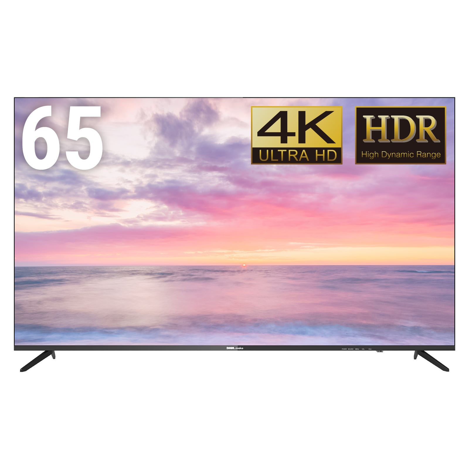 楽天市場】DMM.make 4K DISPLAY 50インチ DKS-4K50DG6 大型モニター ディスプレイ 4K HDR HDMI USB  VAパネル 広視野角178° スピーカー内蔵8W×2 : DMM.com 楽天市場店