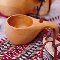 Kuksa ククサ L マグカップ コップ 北欧 出産祝い 木製マグカップ 木製カップ 木製コップ 木製 カップ 贈り物 お祝い 贈答品 幸運 誕生日 プレゼント ギフト 贈り物 グッズ おすすめ 人気