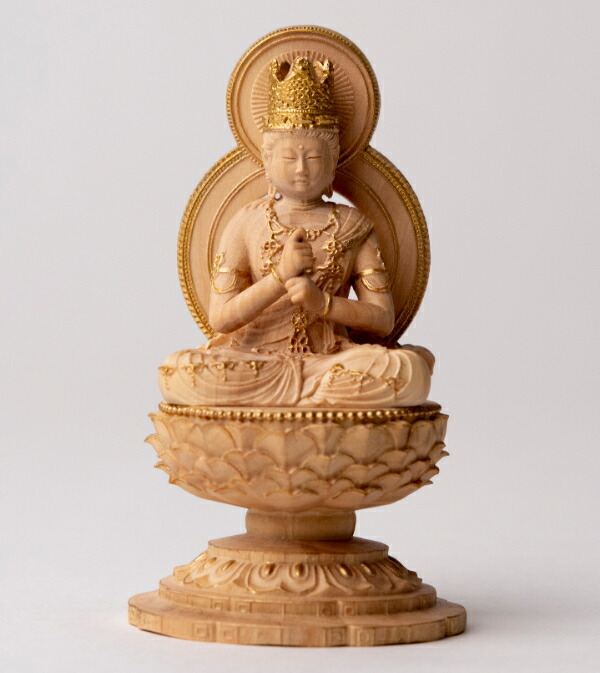 楽天市場】【特典あり】極小仏 大日如来[大日如来像 仏像 木製 木彫り