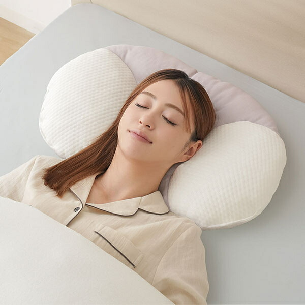 楽天市場】快眠五つ星まくら 頭を安定させる「くぼみ」形状 横寝