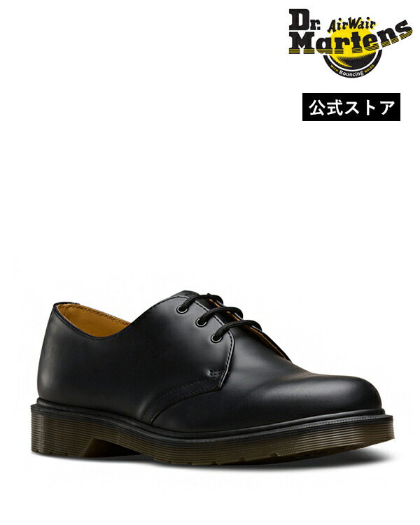 楽天市場 ポイント10倍 5 23 00 5 27 01 59まで ドクターマーチン 3ホール 厚底 1461 Bex 3 Eye Shoe Black Dr Martens 1461 ベックス 3ホール シューズ 厚底 イエローステッチ メンズ レディース ドクターマーチン ショップｄｍｓ