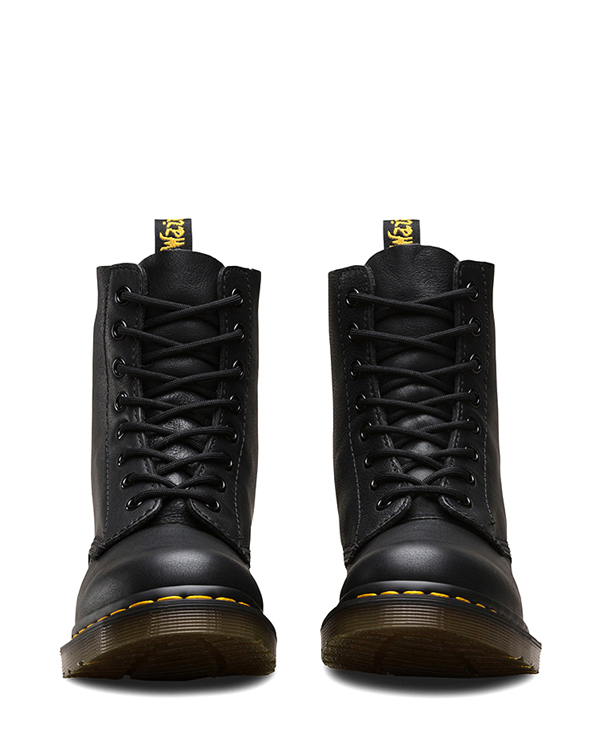 楽天市場 ポイント10倍 3月11日01 59まで ドクターマーチン 1460 Pascal Virginia 8 Eye Boot Black Virginia Dr Martens パスカル 8ホール ブーツ ヴァージニアレザー ソフトレザー イエローステッチ レディース メンズ ドクターマーチンショップｄｍｓ