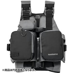 シマノ(SHIMANO) サーフベスト FREE グレー VF-025U