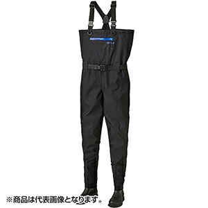 双進(SOSHIN) RBB アクアマックスウェーダー L ブラック 7619