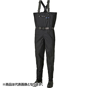 双進(SOSHIN) RBB リバレイ アクアマックスサーフウェーダー LL ブラック 7620 ウェイダー ウェダー ウエダー 胴長 防水