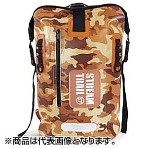 ストリームトレイル(STREAM TRAIL) ドライタンク カモ 25L オレンジ