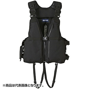 双進(SOSHIN) RBB リバレイ ロックショアシューティングベストll FREE フルブラック 7694｜dn　e-shop