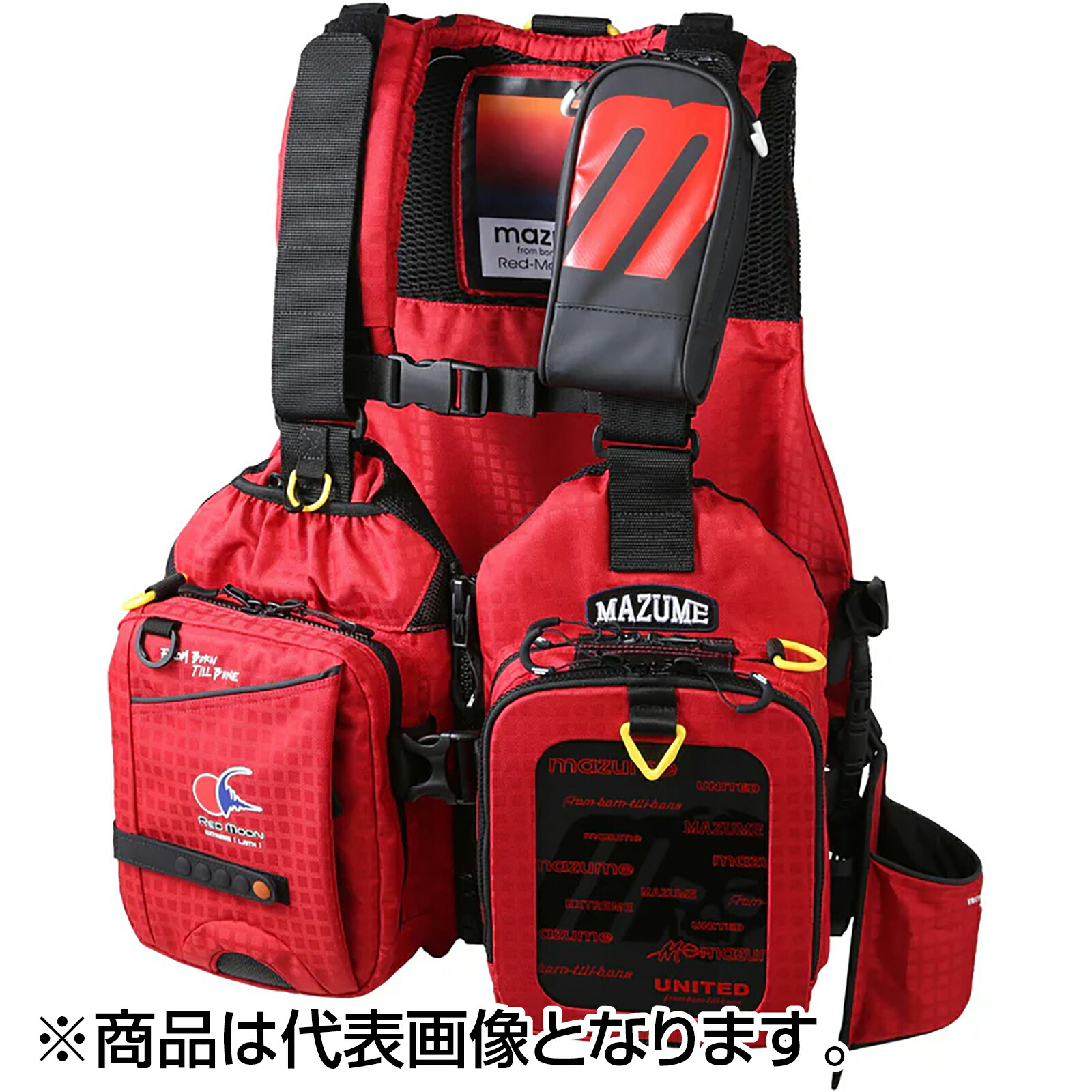 マズメ(mazume) レッドムーンライフジャケット IX レッド MZLJ-590