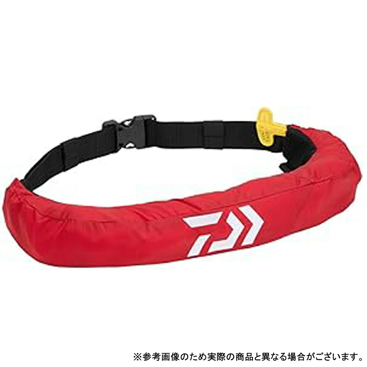 ダイワ(DAIWA) DF-2724 インフレータブルライフジャケット （ウエストタイプ自動・手動膨脹式） レッド　フリー