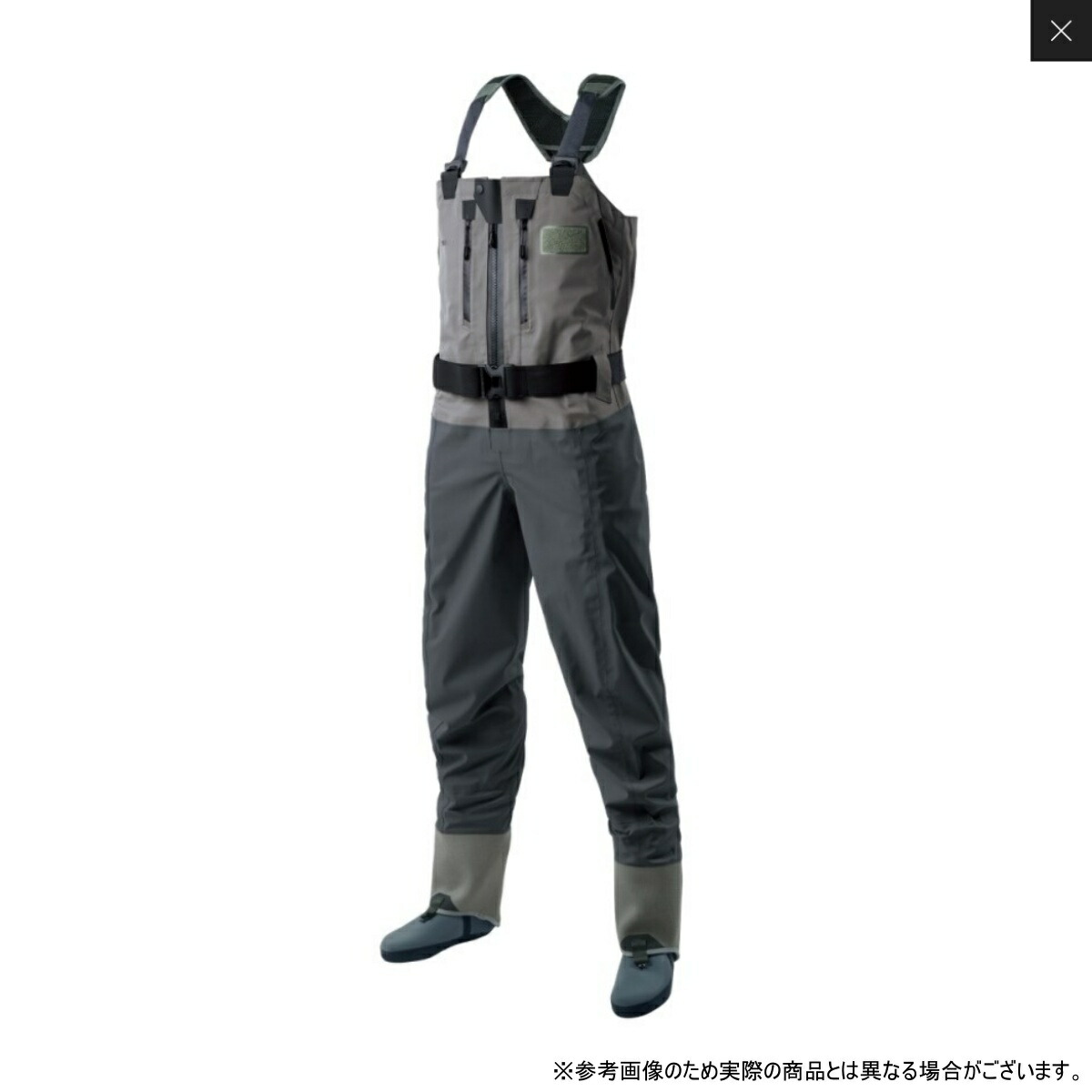 シマノ(SHIMANO) DSストレッチウェーダーPRO Z ソックス L ダークグレー FF-062Y ウェイダー ウェダー ウエダー 胴長 防水