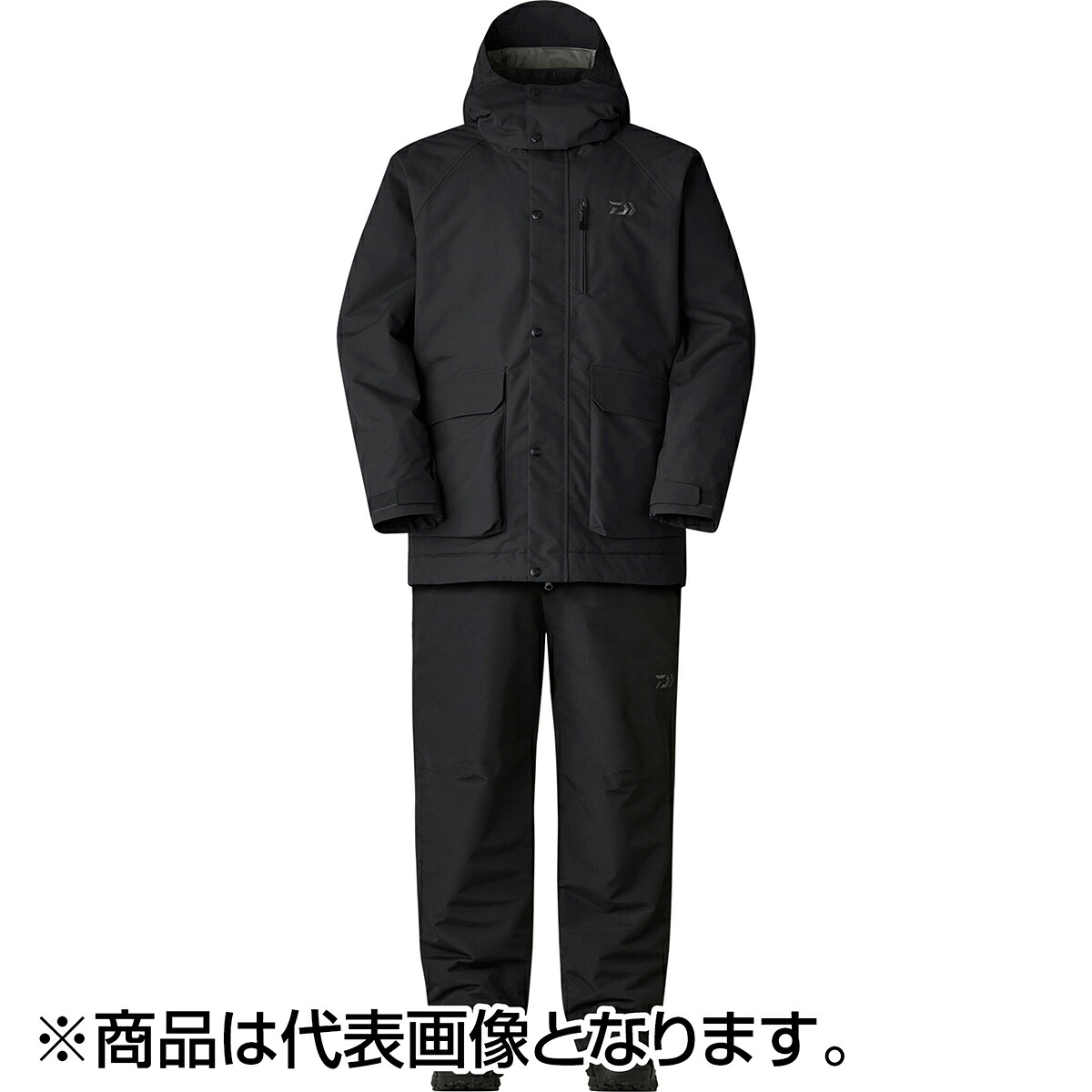 ダイワ(DAIWA) DW-3225 RAINMAX リビルドウインタースーツ L ブラック｜dn　e-shop 26,948円