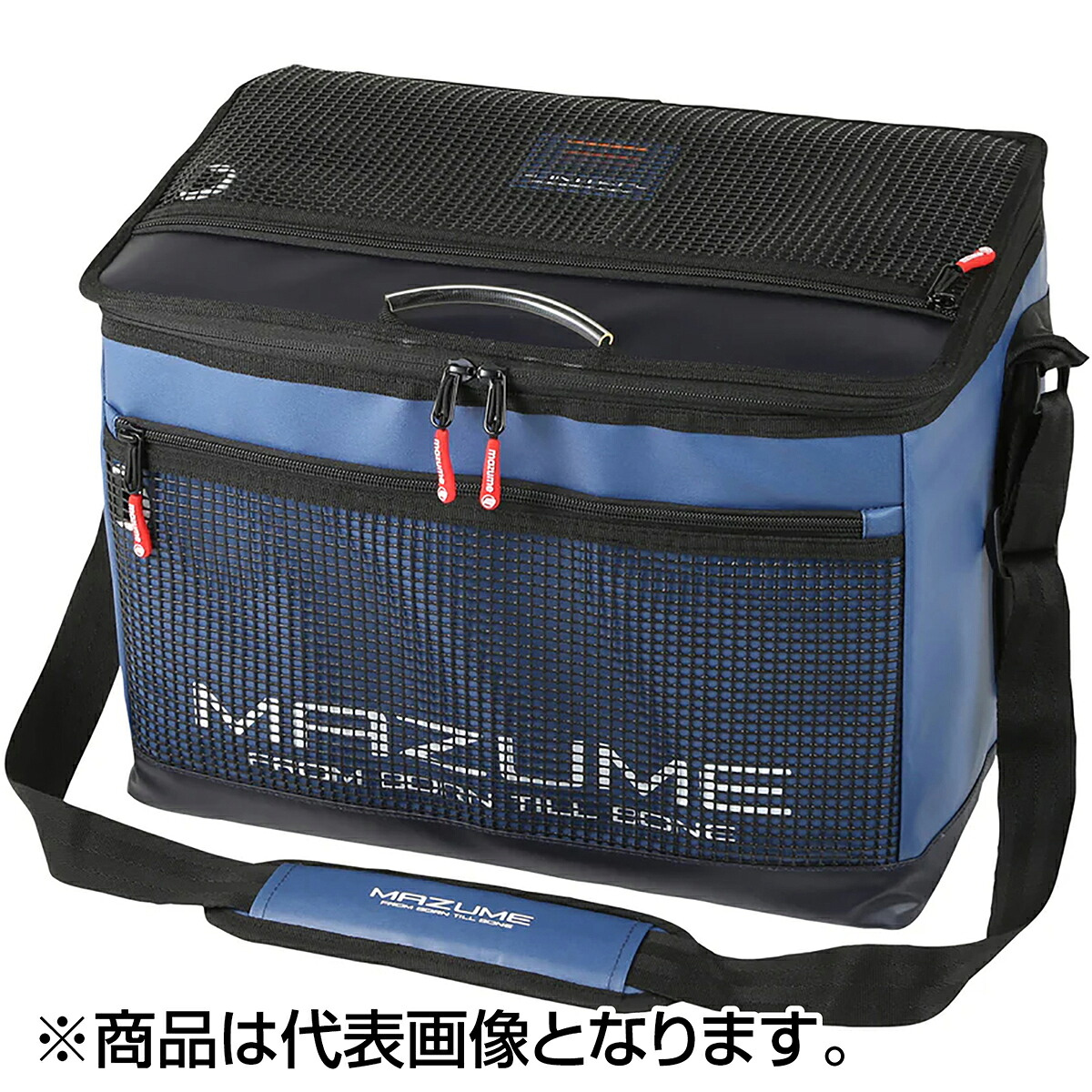 マズメ(mazume) ソフトクーラー 30L ブルー MZBK-843｜dn　e-shop