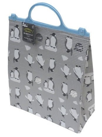 アルミ保冷温バッグ ペンギン　140個セット　　 保冷 アルミバッグ 保温 アウトドア 弁当 レジャー ショッピング バッグ ファッション お買い物バッグ レジカゴバッグ