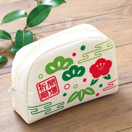 開運招福ポーチ（松竹梅）　180個セット　　<br><br>プチギフト お徳用 雑貨 景品 粗品 販促 プチ ギフト 正月 挨拶 あいさつ 干支 年始 年賀 　　<br><br>