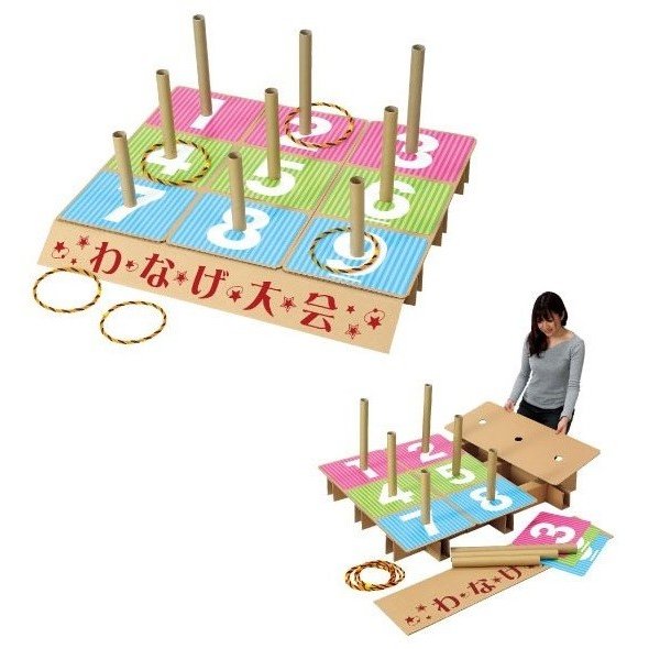 特大わなげセット ギフト 景品 贈答 粗品 ノベルティ 販促品 プチギフト 送料無料 (北海道・沖縄・離島は別途)|ギフト・景品のディーネットモール
