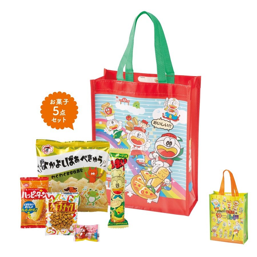 うまい棒袋 お菓子詰合せ 60個セット 駄菓子 だがし おやつ 子ども 子供会 食品 景品 粗品 プレゼント 挨拶|ギフト・景品のディーネットモール