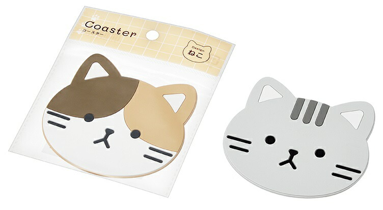コースター ねこ　100個セット　　 ねこ 猫柄コースター キャットコースター かわいいコースター ネコデザインコースター 和風ねこコースター プレゼント用コースター おしゃれコースター 動物柄コースター まとめ買い 安い 景品 粗品