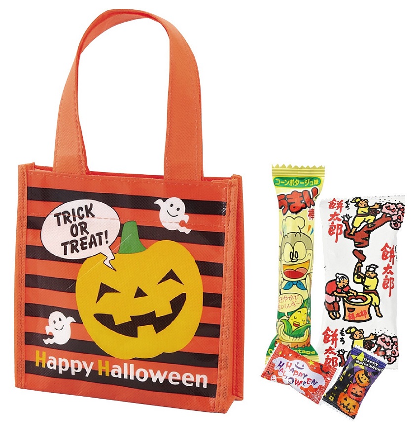 ハロウィン トート(お菓子入) 160個セット ハロウィン グッズ かぼちゃ カボチャ ハロウィーン Halloween お化け コウモリ こうもり パーティ イベント 安い 激安 まとめ買い 景品 粗品|ギフト・景品のディーネットモール