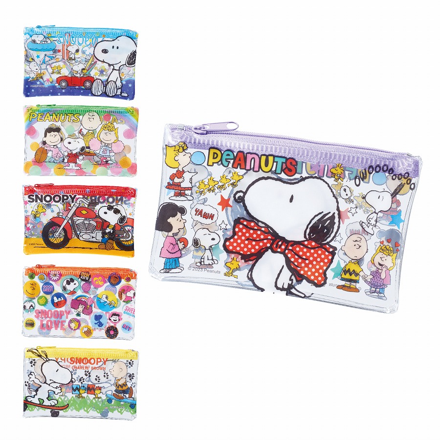 スヌーピークリアポーチ 400個セット かわいい キャラクター 縁日 お祭り 景品 知育 知育玩具 おもちゃ お子様ランチ 子供会 子ども会 子供 子ども くじ引き 参加賞 販促 まとめ買い 安い イベント 幼稚園 保育園 町内会 教室 習い|ギフト・景品のディーネットモール