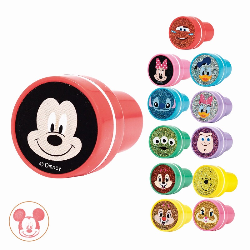 楽天市場】ディズニー オールスター ミニスタンプ 60個入 { 景品玩具