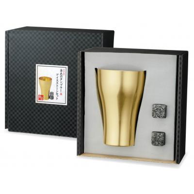 金色のタンプラー＆内燃機関石ころ仕掛ける 27個仕掛ける  \u003cBR\u003e\u003cBR\u003e差し上げ物 割り増し金 譲りわたす 粗品 ノベルティ 販促品 プチギフト 金属的なゴールド色つや 飛び切り感ある金色のタンプラー 麦酒 ウイスキー 強い酒 珈琲