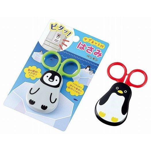 マグネット付はさみ（ペンギン）　150個セット　　 プチギフト お徳用 雑貨 景品 粗品 販促 プチ ギフト