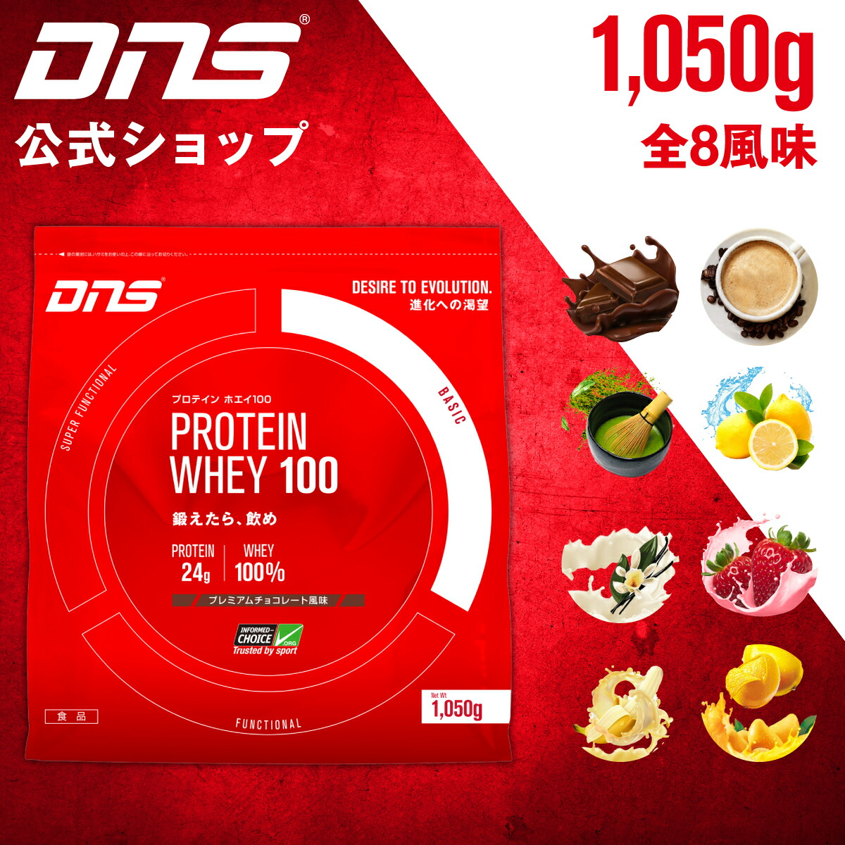 購入特典付き ディーエヌエスプロテイン ホエイ100 リッチバニラ味 日本正規品2年保証 スポーツ レジャー Rspg Spectrum Eu