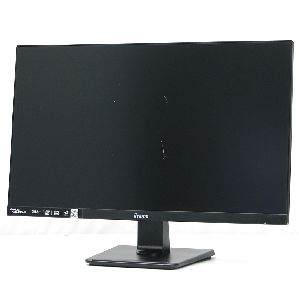 【中古】iiyama ProLite XU2493HS-B3 23.8インチLCD (BK) (ZAK06103) モニター /23.8インチ 1920 x 1080 (Full HD) /入力端子 VGA/HDMI/DisplayPort