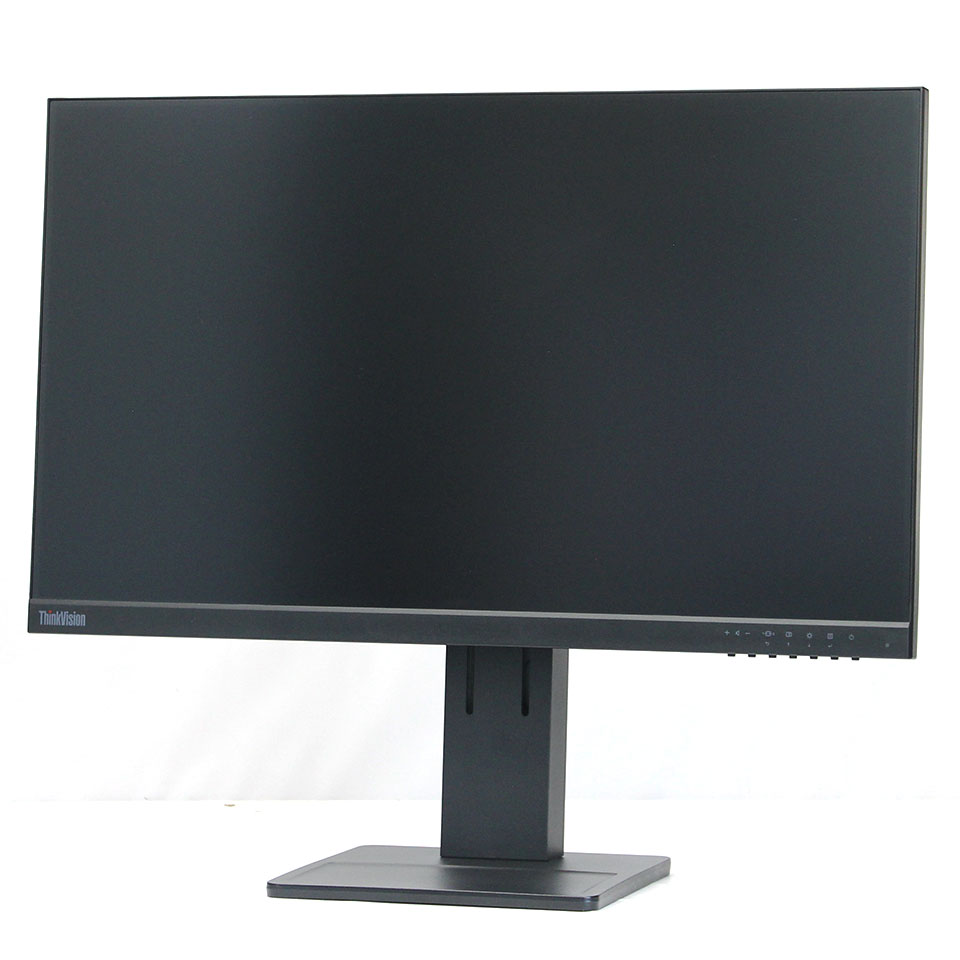 【中古】Lenovo ThinkVision E24-28 23.8インチLCD (BK) 62C7MAR4JP モニター /23.8インチ 1920 x 1080 (Full HD) /入力端子 VGA/HDMI/DisplayPort