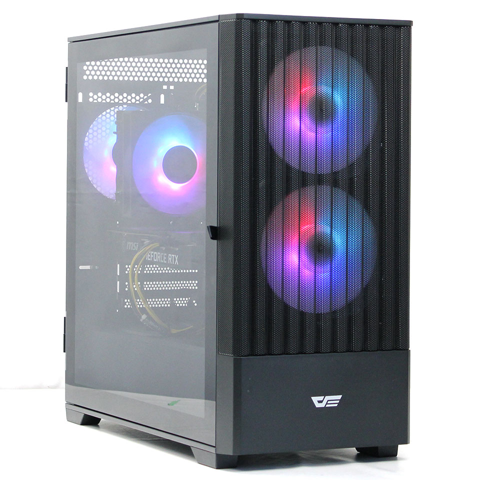 【中古】DO-MUオリジナル 魂のPC 光 DF DK415M BK RTX3060 (HBC03002) デスクトップ /Windows11 Pro /Core i5 12400F /メモリ 16GB /M.2+HDD 2TB /NVIDIA GeForce RTX 3060 12GB