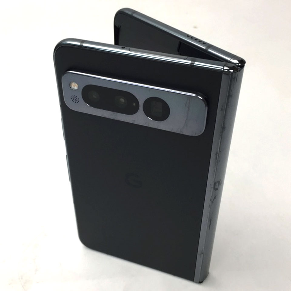 【エントリーでポイント10倍】【中古】Google Pixel Fold G0B96 256GB Obsidian (ZBC07016) Android 16.0 /Google Tensor G2 /メモリ 12GB /eMMC 256GB / 2208 x 1840