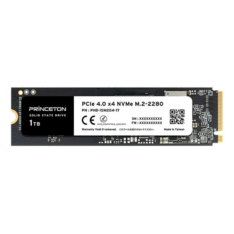 【新品】Princeton [PHD-ISM2G4-1T] M.2 SSD NVMe 1TB PHD-ISM2G4シリーズ｜パソコンショップドーム店