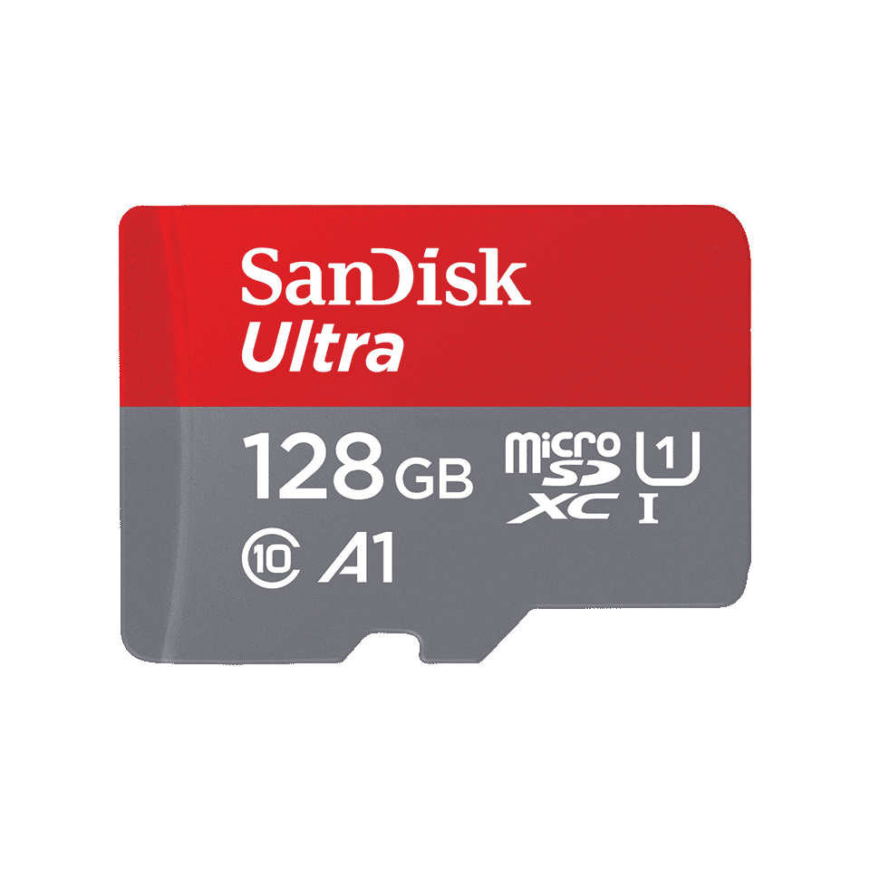 マイクロsdカード SanDisk サンディスク Ultra microSD UHS-I CARD class10 SDカード変換アダプタ付 海外パッケージ品 128GB (SDSQUAR-128G-GN6MA) 【ネコポス対応 15個まで】【RCP】