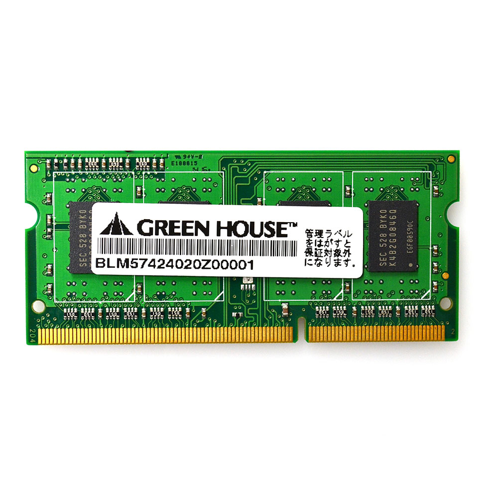 CFD D3N1600PS-L4G DDR3-1600 ノート用メモリ SO-DIMM1,931円 4GB x1枚 204pin 低電圧:1.35V