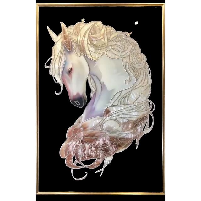 硝子琺瑯彩 エナメル芸術品 御膳上等琺瑯飾りつけ絵 入り口・入口 飾りもの  琺瑯絵芸術品