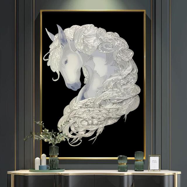 硝子琺瑯彩 エナメル芸術品 御膳上等琺瑯飾りつけ絵 入り口・入口 飾りもの  琺瑯絵芸術品