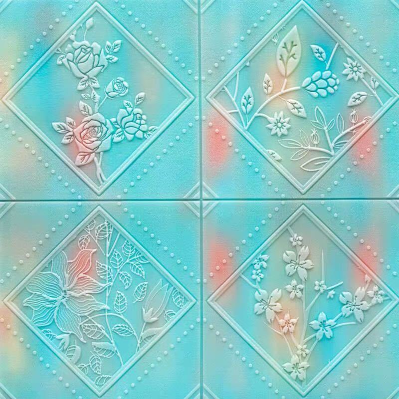 50枚 70cm×70糎 周囲の状況壁 3D立体レンガ飾りつけ壁紙 雨合羽 後ろぎたない押しとどめる 菌類押しとどめる 色選びます