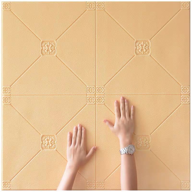 50枚 70cm×70糎 周囲の状況壁 3D立体レンガ飾りつけ壁紙 ．雨合羽 後ろぎたない押しとどめる 菌類押しとどめる