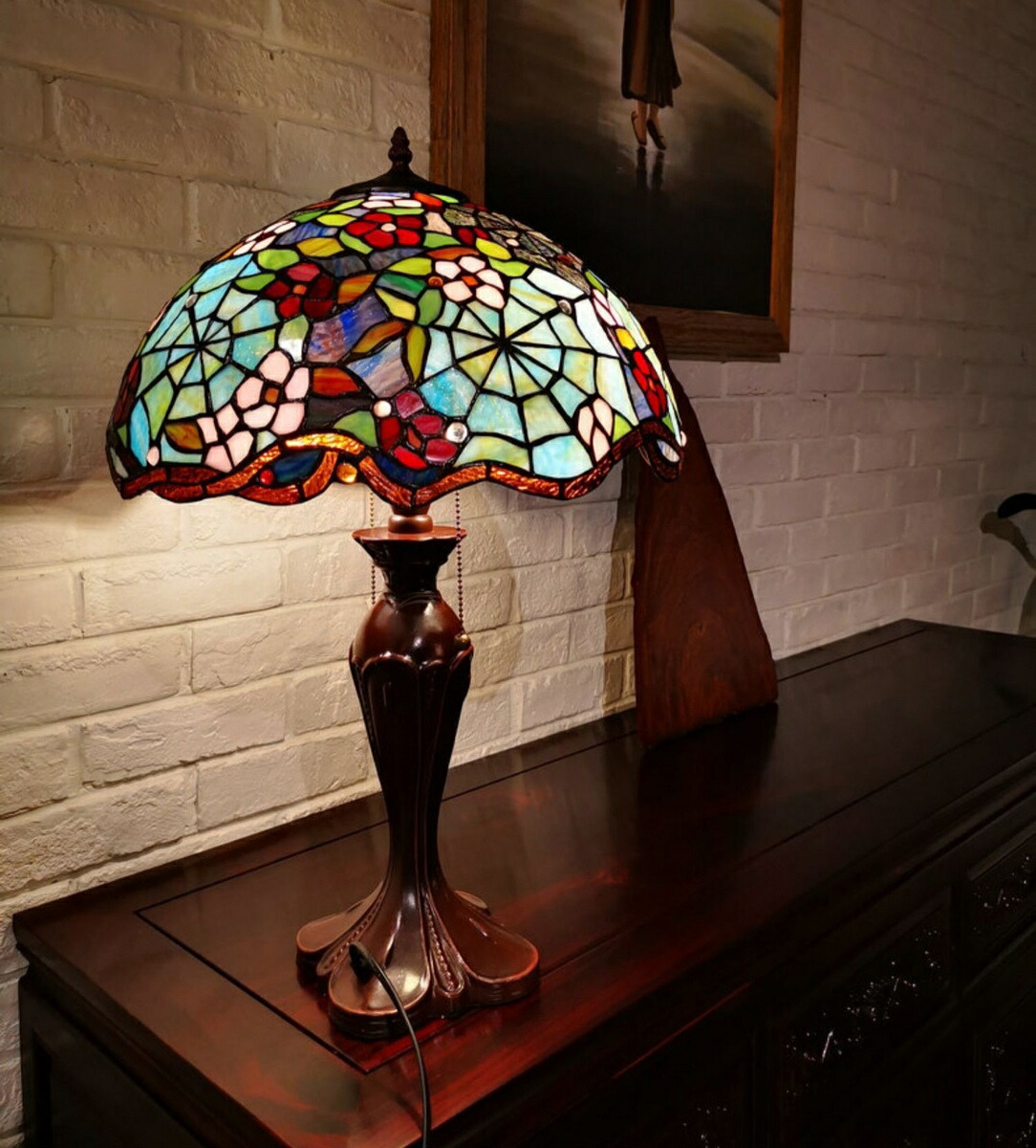 楽天市場】A020655豪華ステンドグラスランプ 卓上スタンド 豪華 楽天市場】A020655豪華ステンドグラスランプ 卓上スタンド 豪華
