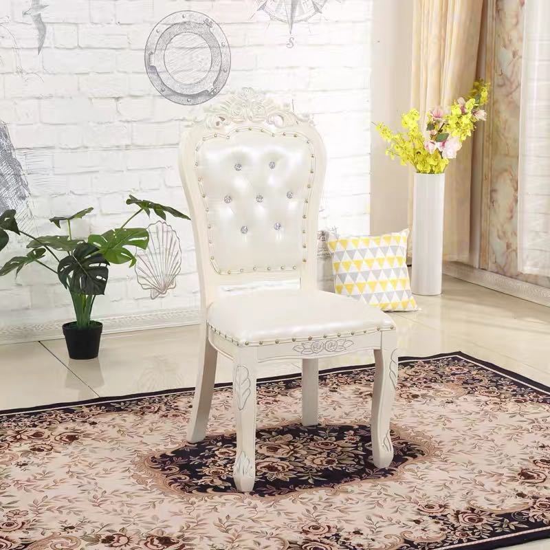 【良品】シャビーシック 猫脚 アームチェア 猫脚レトロチェア】アンティーク風 シャビーシック調 ひじ掛け椅子